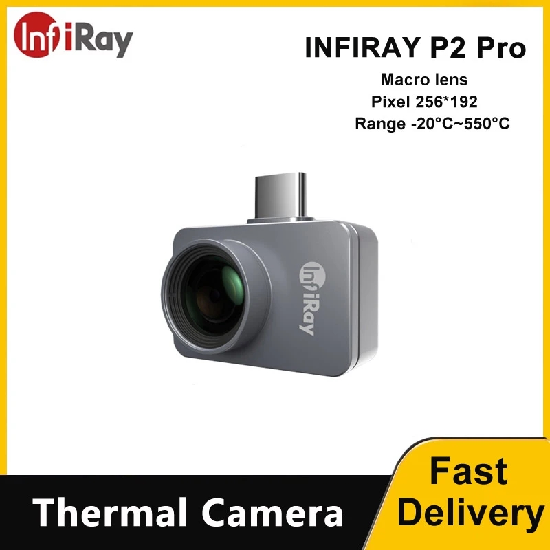 Infiray P2 Pro Macro Lens - InfiRay P2 Pro téléphone portable imageur