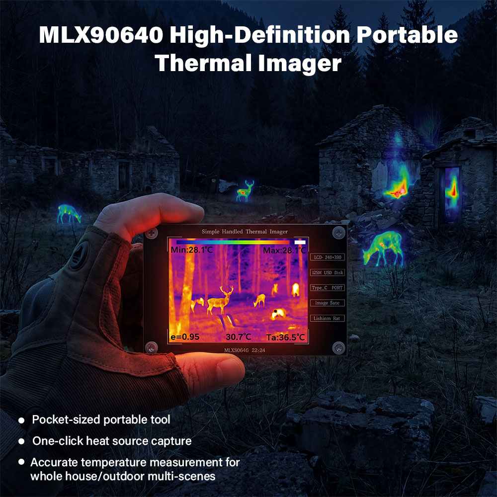 Nf 521 Thermal Imaging Camera - Caméra infrarouge portable -40 ℃ ~300