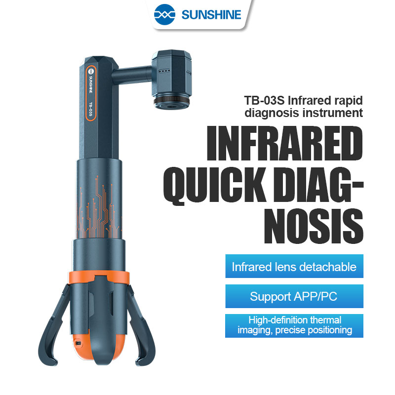 Shortcam Thermal Imaging Pcb - SUNSHINE TB-03S Caméra Thermique Rapide Infrarouge