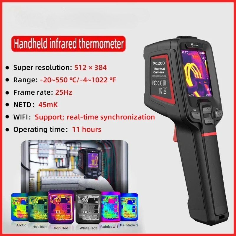 Thermal Imaging Camera 256X192 - Caméra thermique 256x192 512x384, imageur thermique