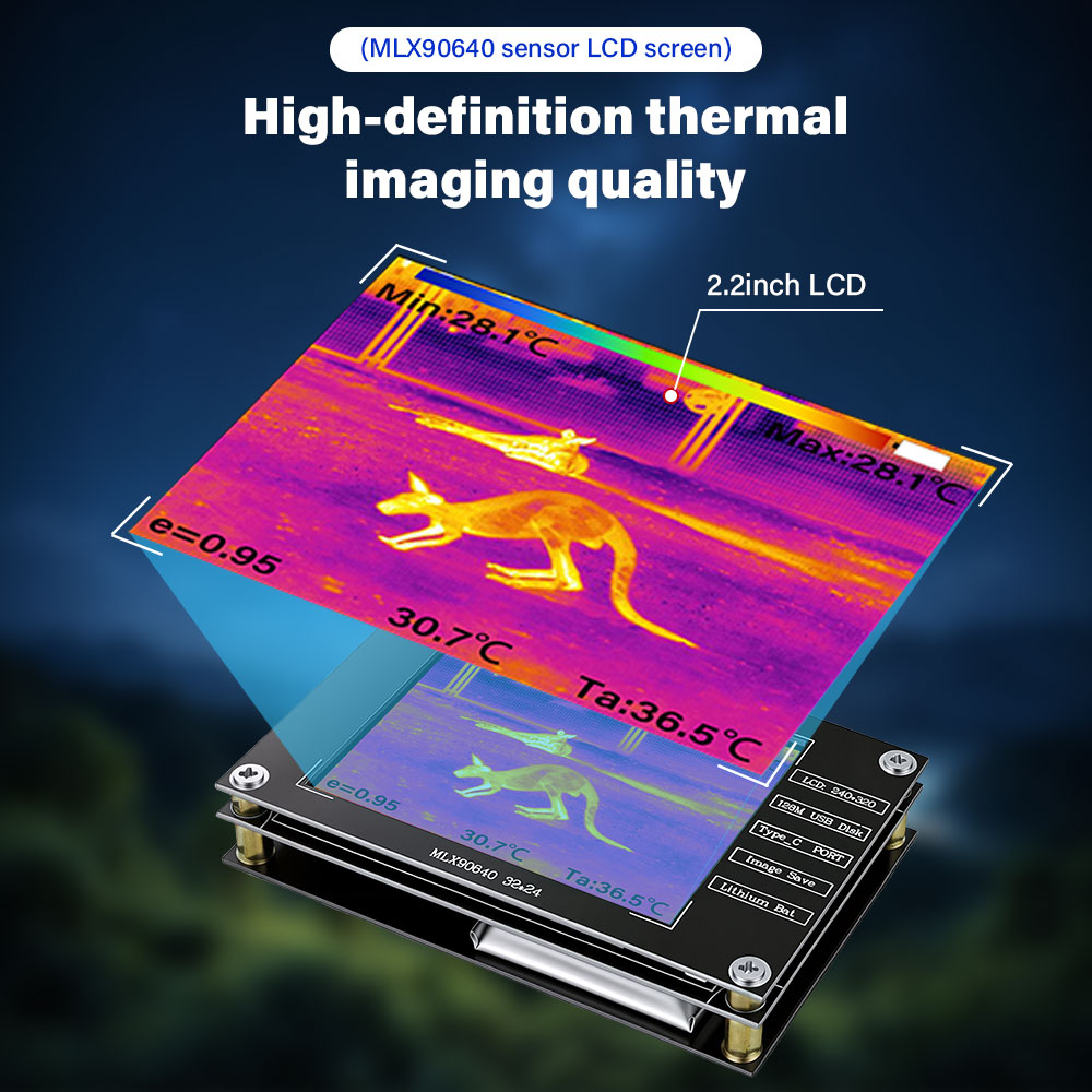 Caméra infrarouge portable -40 - Nf 521 Thermal Imaging Camera avis et prix