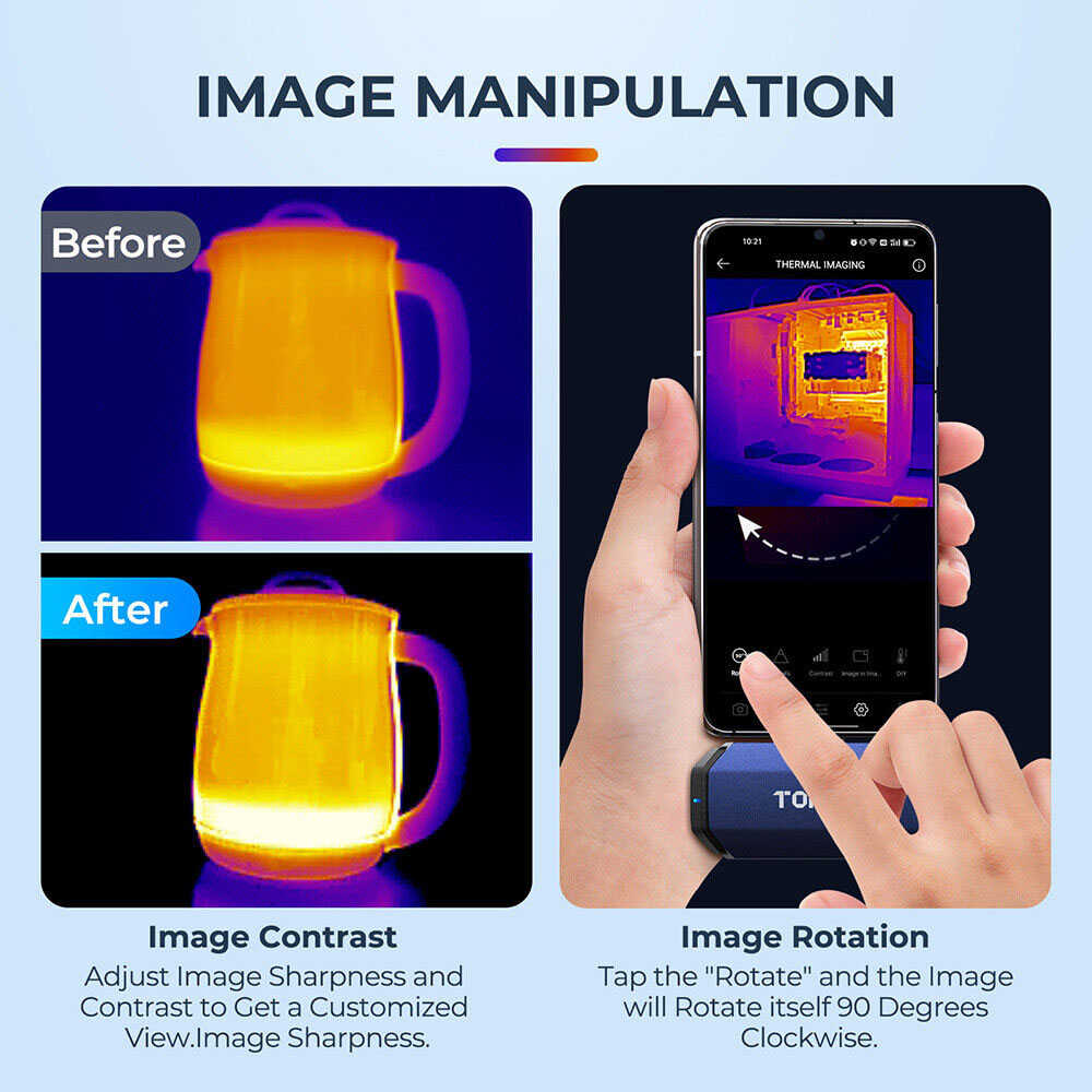 TOPDON-Caméra d'imagerie therm - Thermal Imaging Camera 256X192 avis et prix