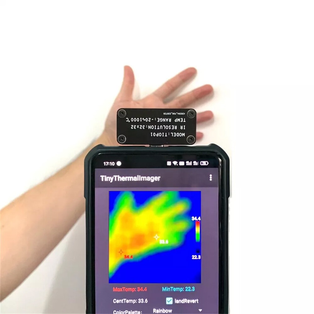 Caméra thermique infrarouge TI - Tiop01 Thermal Camera avis et prix