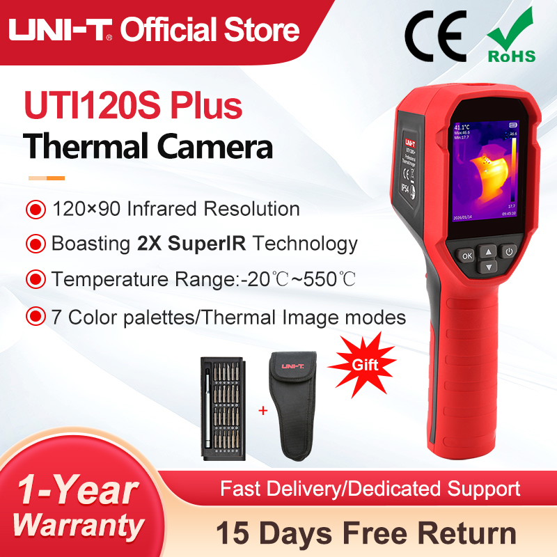 Caméra thermique UNI-T UTI120S - Nf 521 Thermal Imaging Camera avis et prix