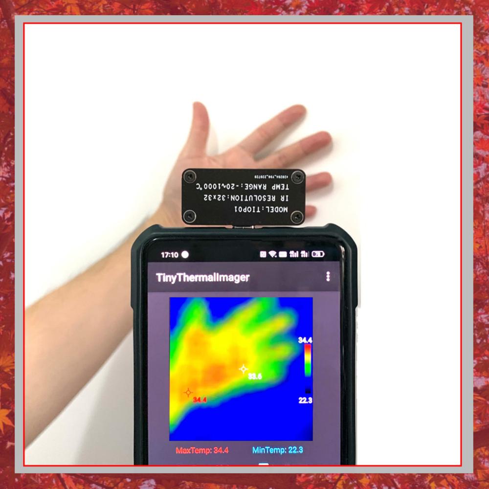 Caméra thermique TIOP01 32x32, - Tiop01 Thermal Camera avis et prix
