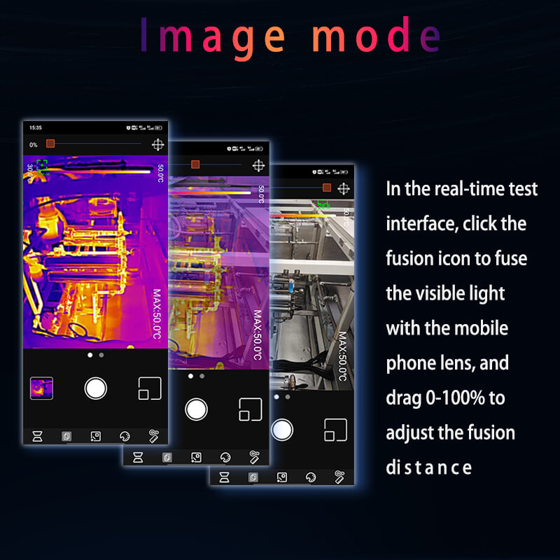 Caméra thermique mobile UNI-T  - Thermal Imaging Camera 256X192 avis et prix