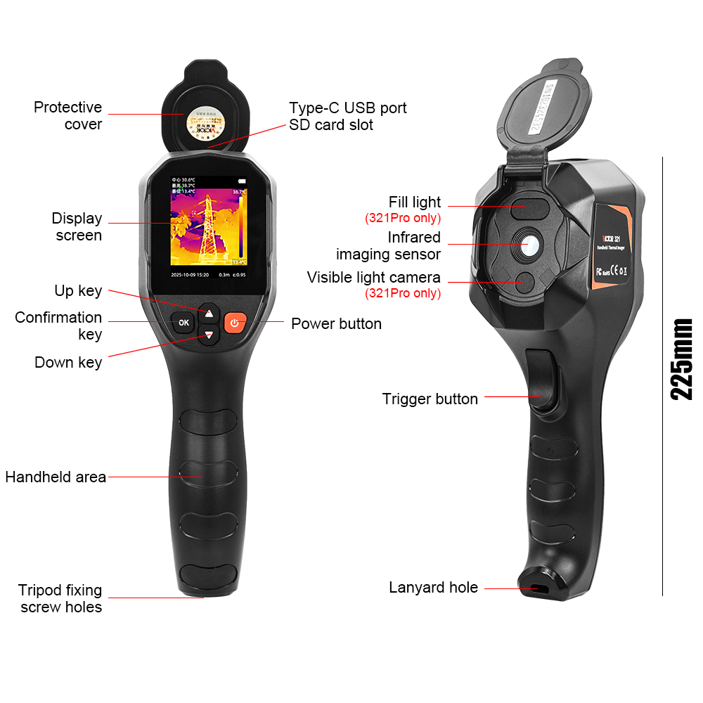 Caméra thermique VICTOR TISR 2 - Nf 521 Thermal Imaging Camera avis et prix