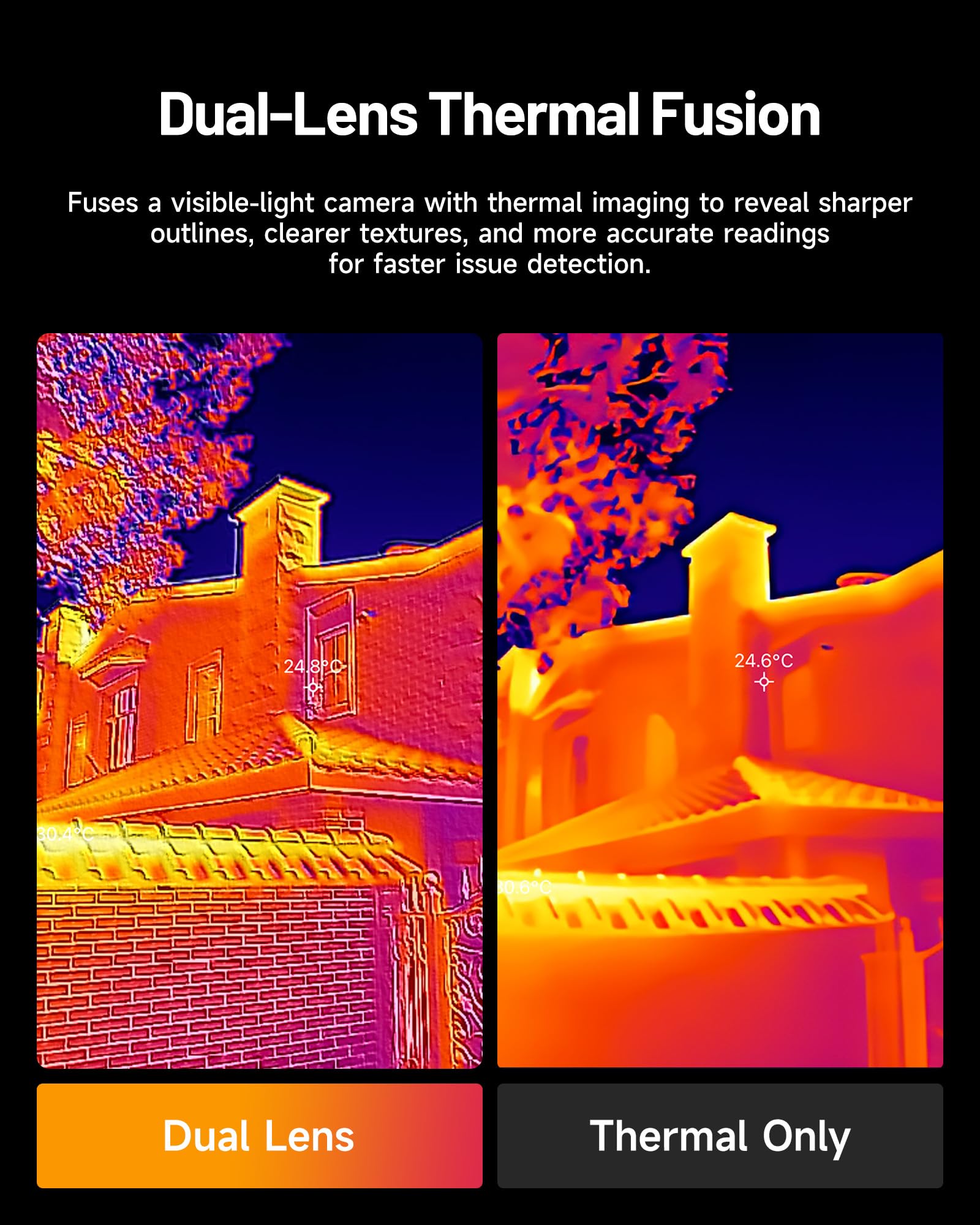 Caméra thermique à double obje - Topdon Tc001 Thermal Camera avis et prix