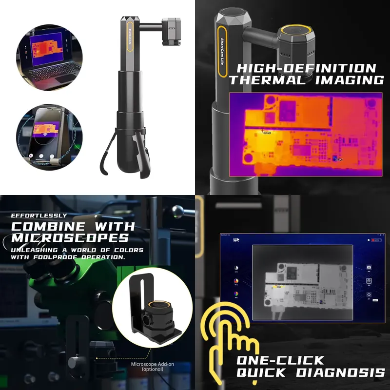 Instrument de diagnostic therm - Shortcam Thermal Imaging Pcb avis et prix