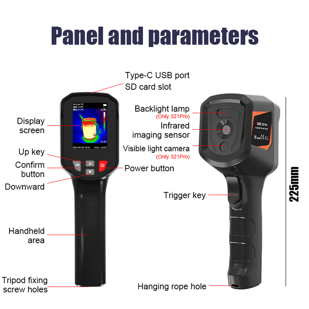 Caméra thermique infrarouge po - Nf 521 Thermal Imaging Camera avis et prix