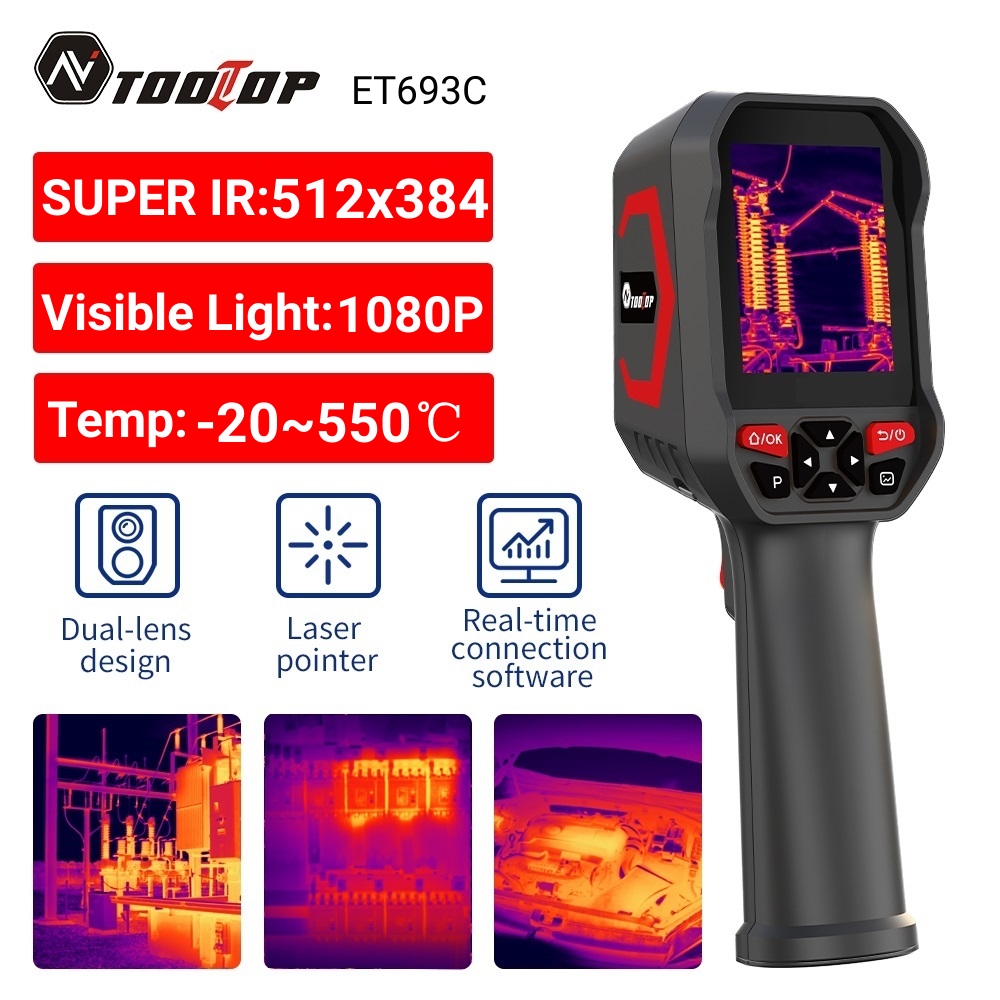 Caméra thermique TOOLTOP ET693 - Nf 521 Thermal Imaging Camera avis et prix